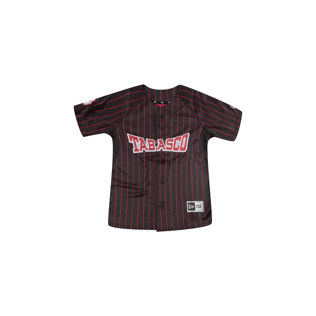 Tomateros de Culiacan Liga Mexicana White Pinstriped Baseball Jersey Men’s  LARGE