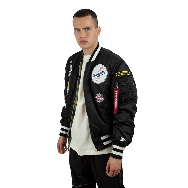 CHAQUETA BOMBER REVERSIBLE ALPHA INDUSTRIES PARA HOMBRE DE LOS PIRATAS DE  PITTSBURGH