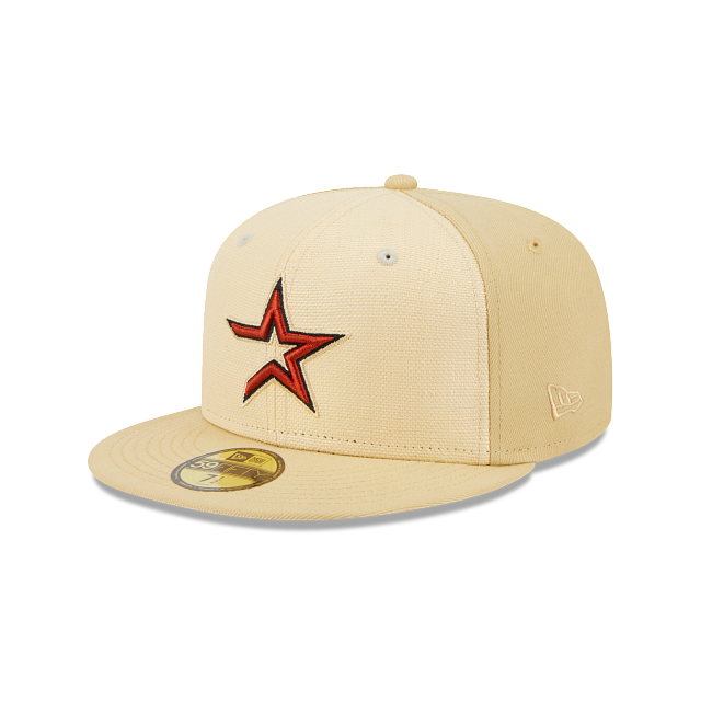 Houston Astros MLB Raffia Front 59FIFTY Cerrada