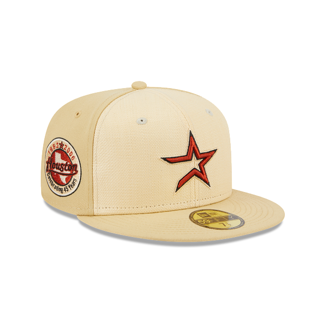 Houston Astros MLB Raffia Front 59FIFTY Cerrada