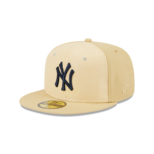 New York Yankees MLB Raffia Front 59FIFTY Cerrada