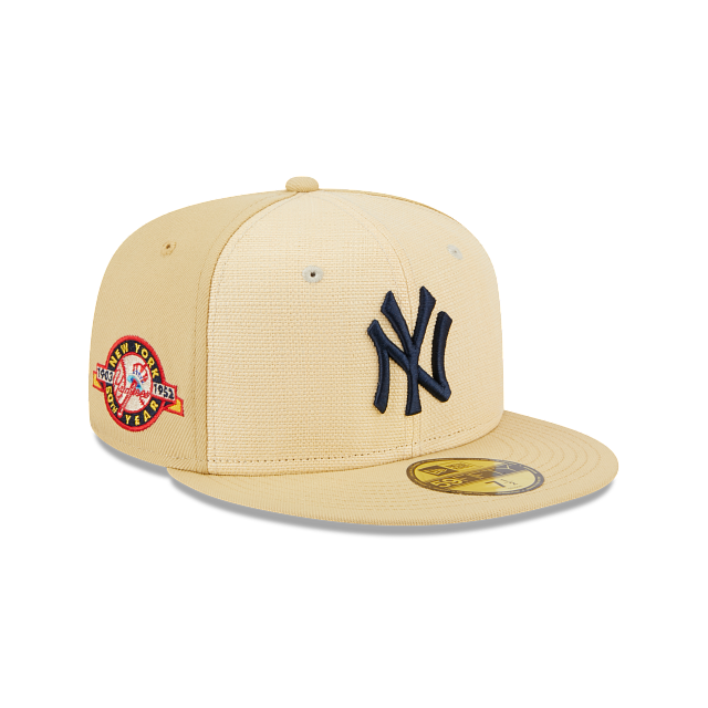 New York Yankees MLB Raffia Front 59FIFTY Cerrada