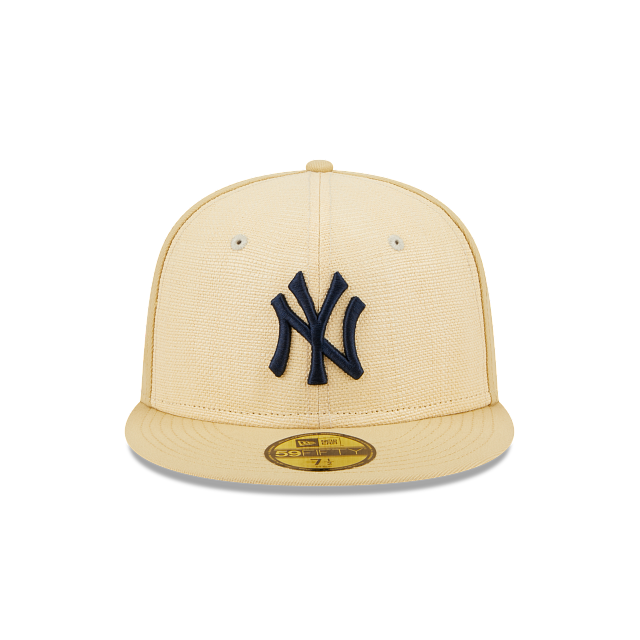 New York Yankees MLB Raffia Front 59FIFTY Cerrada