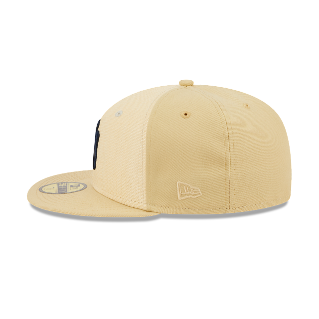 New York Yankees MLB Raffia Front 59FIFTY Cerrada