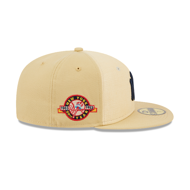 New York Yankees MLB Raffia Front 59FIFTY Cerrada