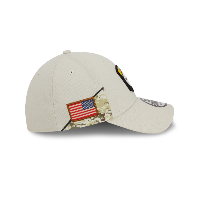 Men's pittsburgh steelers new era olive 2018 salute to service sideline 39thirty flex hat hot sale
