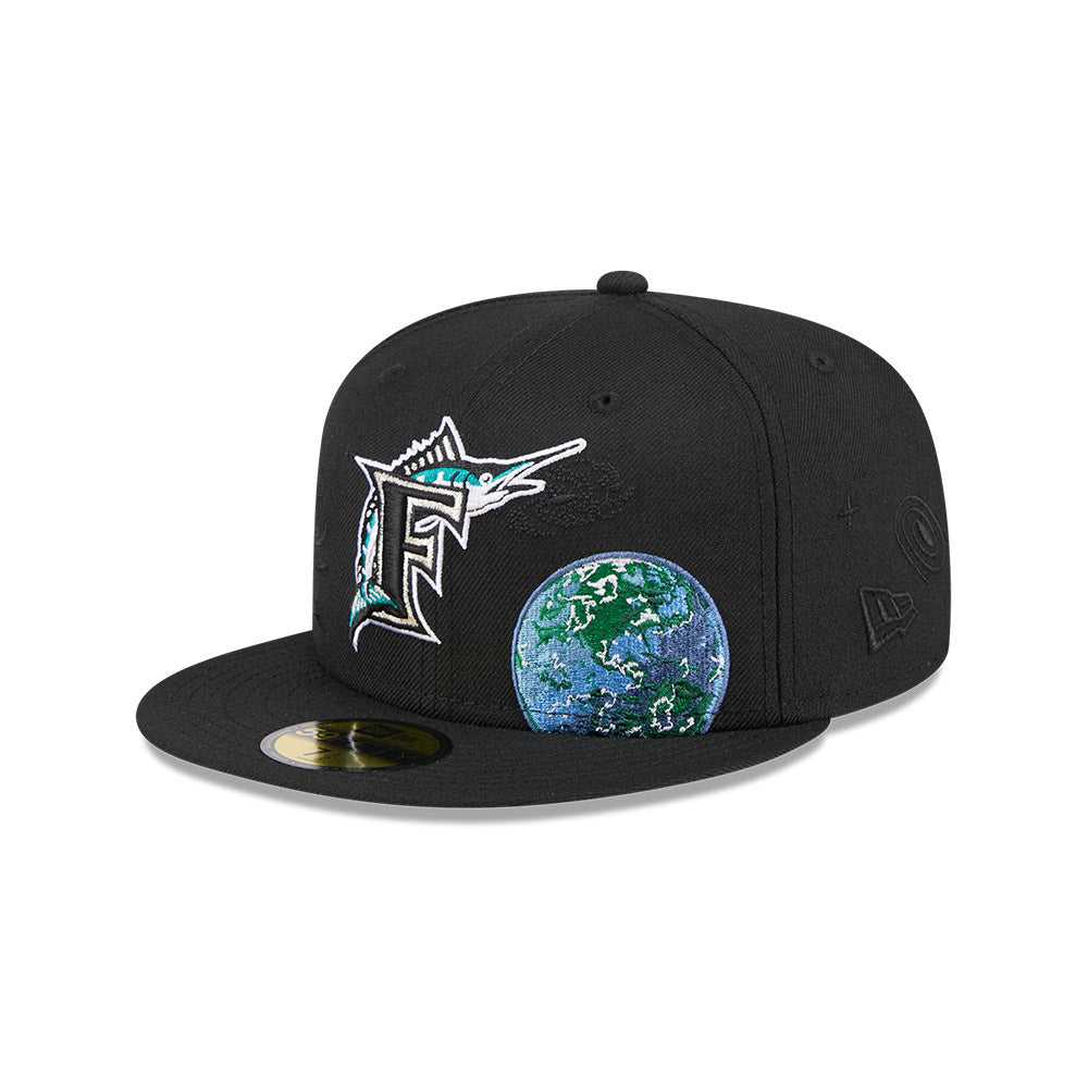 Gorra de Florida Marlins MLB New Era Global 59FIFTY Cerrada New Era Cap Mexico