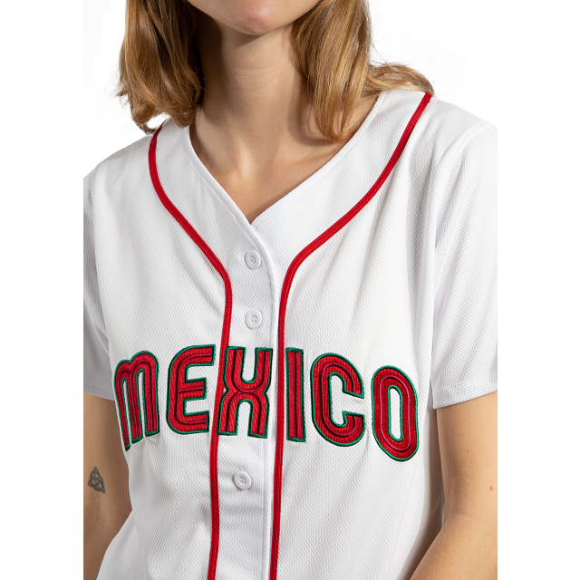 Women's Mexico 2023 World Baseball Jersey - All Stitched - Vgear
