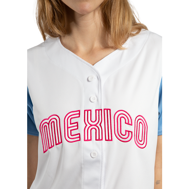 Women's Mexico 2023 Alternate Baseball Jersey - All Stitched - Vgear
