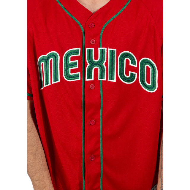 Mexico Baseball 2023 New Era World Baseball Classic Authentic Jersey S