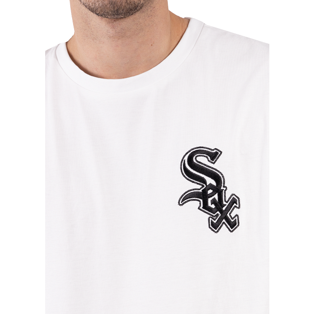 NEW ERA CHICAGO WHITE SOX MLB HERITAGE WHITE OVERSIZED T-SHIRT 60332224