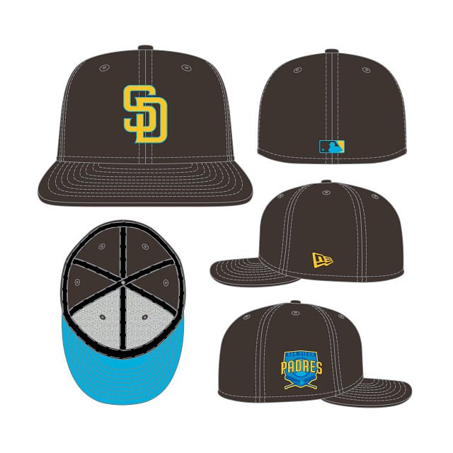 Gorra de San Diego Padres MLB Mexico City Series 2023 59FIFTY Cerrada – New  Era Cap México