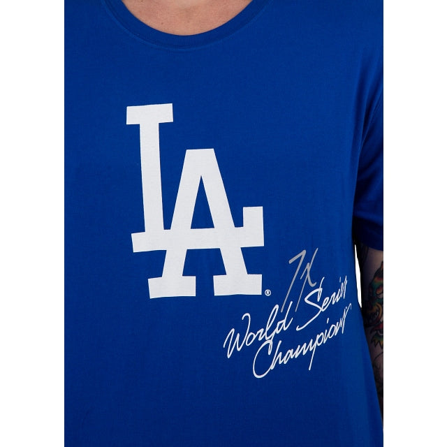 New Era MLB Los Angeles Dodgers World Champions S/S Men's T-Shirt 12852901 - S